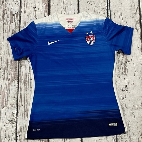 Nike Dri - Fit Women's USA National Team Soccer Futbol 2015 Jersey Top Shirt - Picture 2 of 8